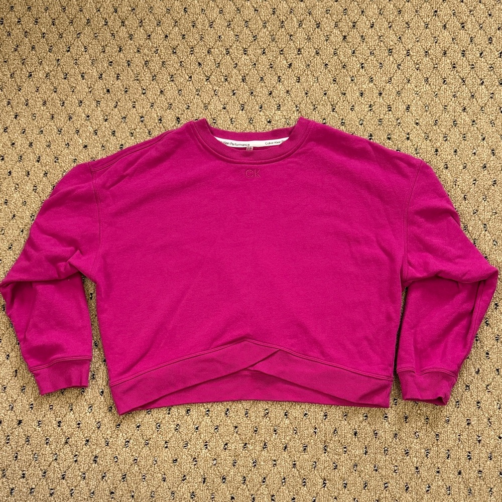 Magenta Calvin Klein Sweatshirt